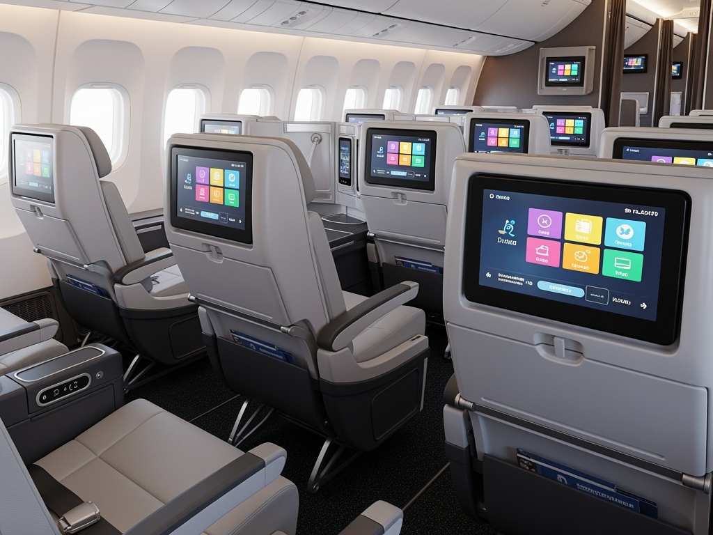 Бортовая система развлечений IFE в современном полёте