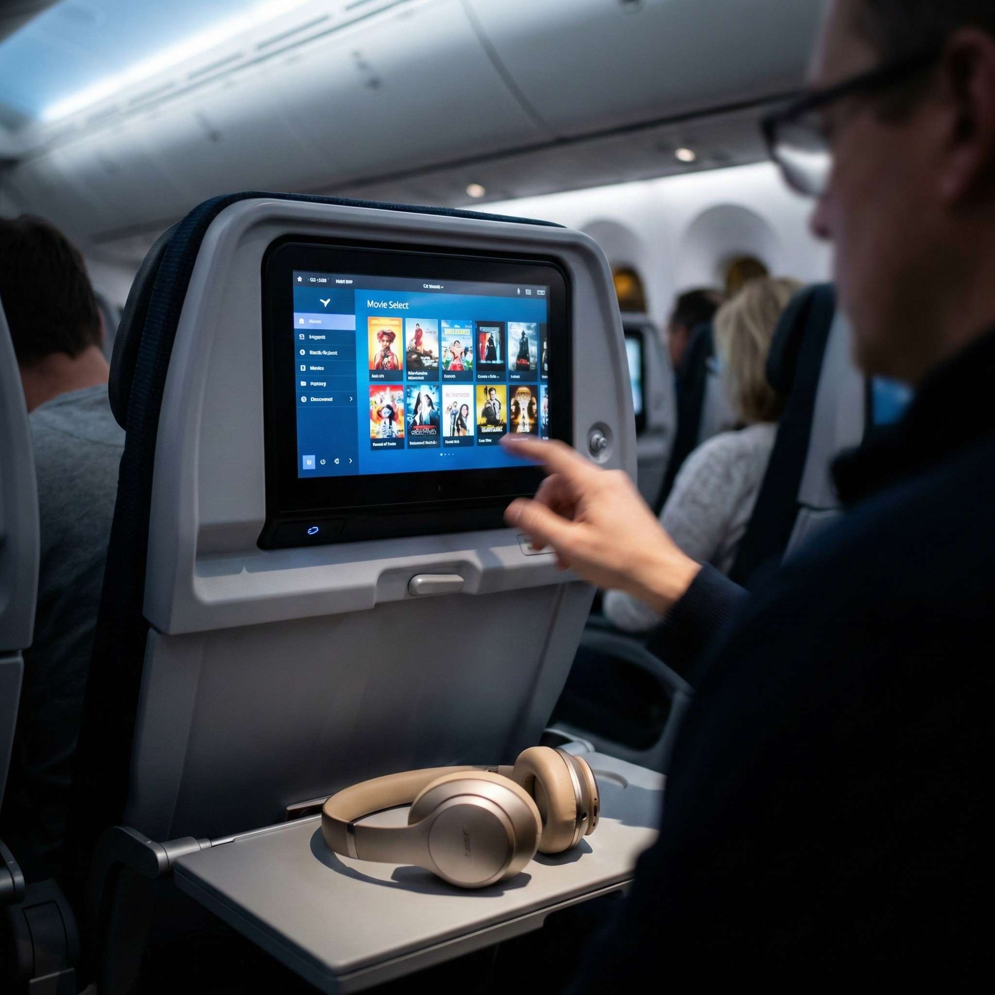 Бортовая система развлечений IFE в современном полёте